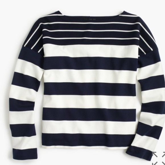 J.Crew Boatneck T-Shirt - Picture 2 of 7